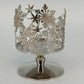 Bath and Body Works snowflake candle holder