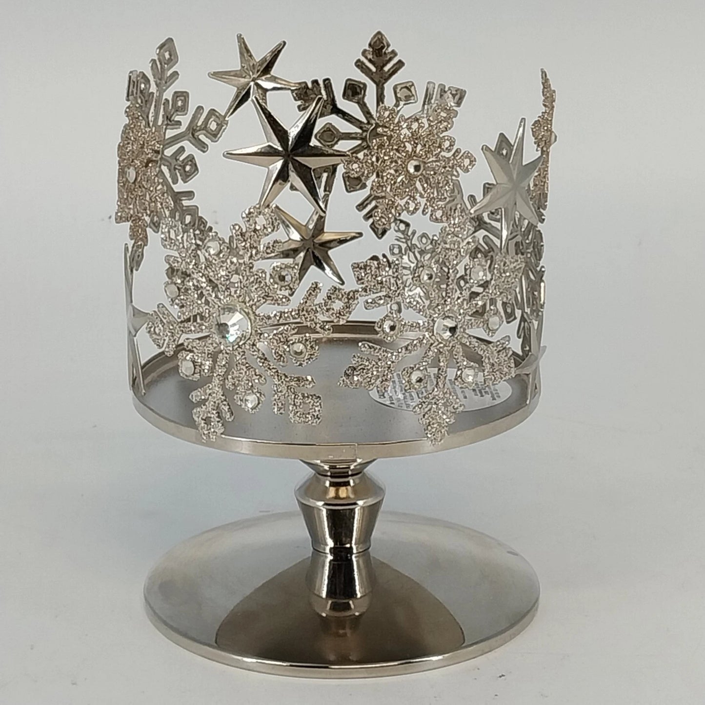 Bath and Body Works snowflake candle holder