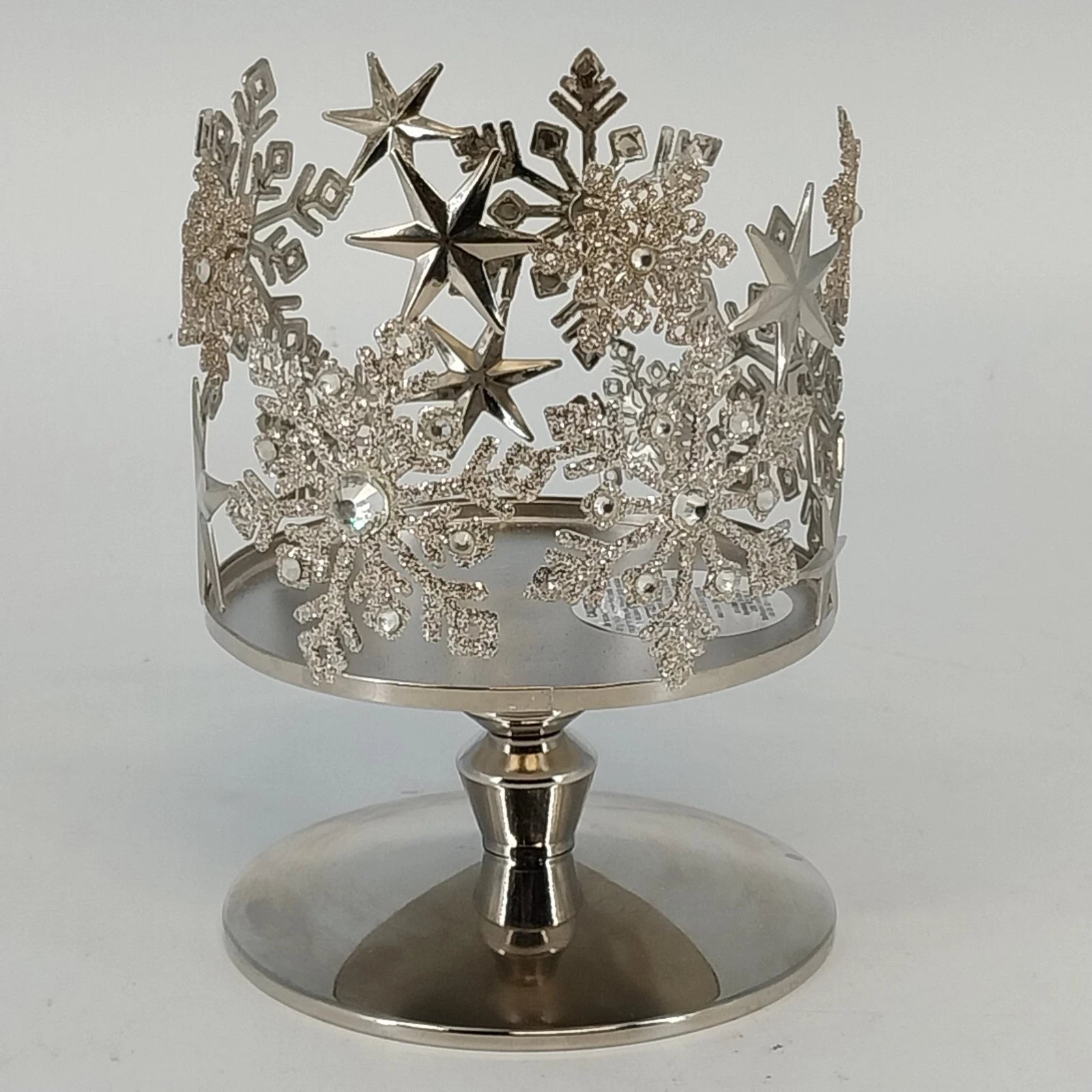 Bath and Body Works snowflake candle holder
