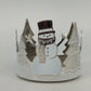 Bath and Body Works snowman candle sleeve