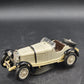 Bburago 1931 Mercedes Benz SSKL white diecast model car with stand