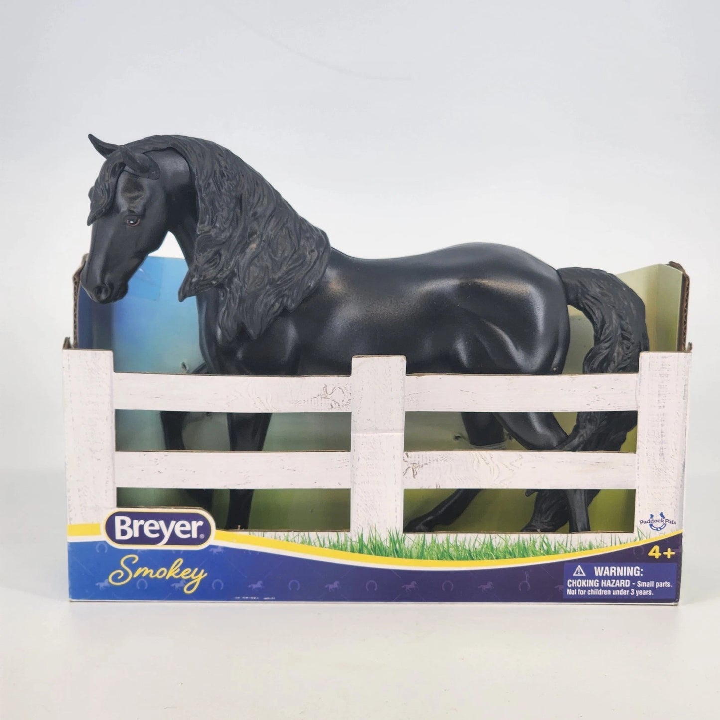 Breyer Paddock Pals Smokey black Morgan horse dressage champion model figure