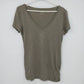 Calvin Klein Performance women's quick dry V neck T shirt medium