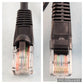 Cat 5e 12 inch ethernet cable black