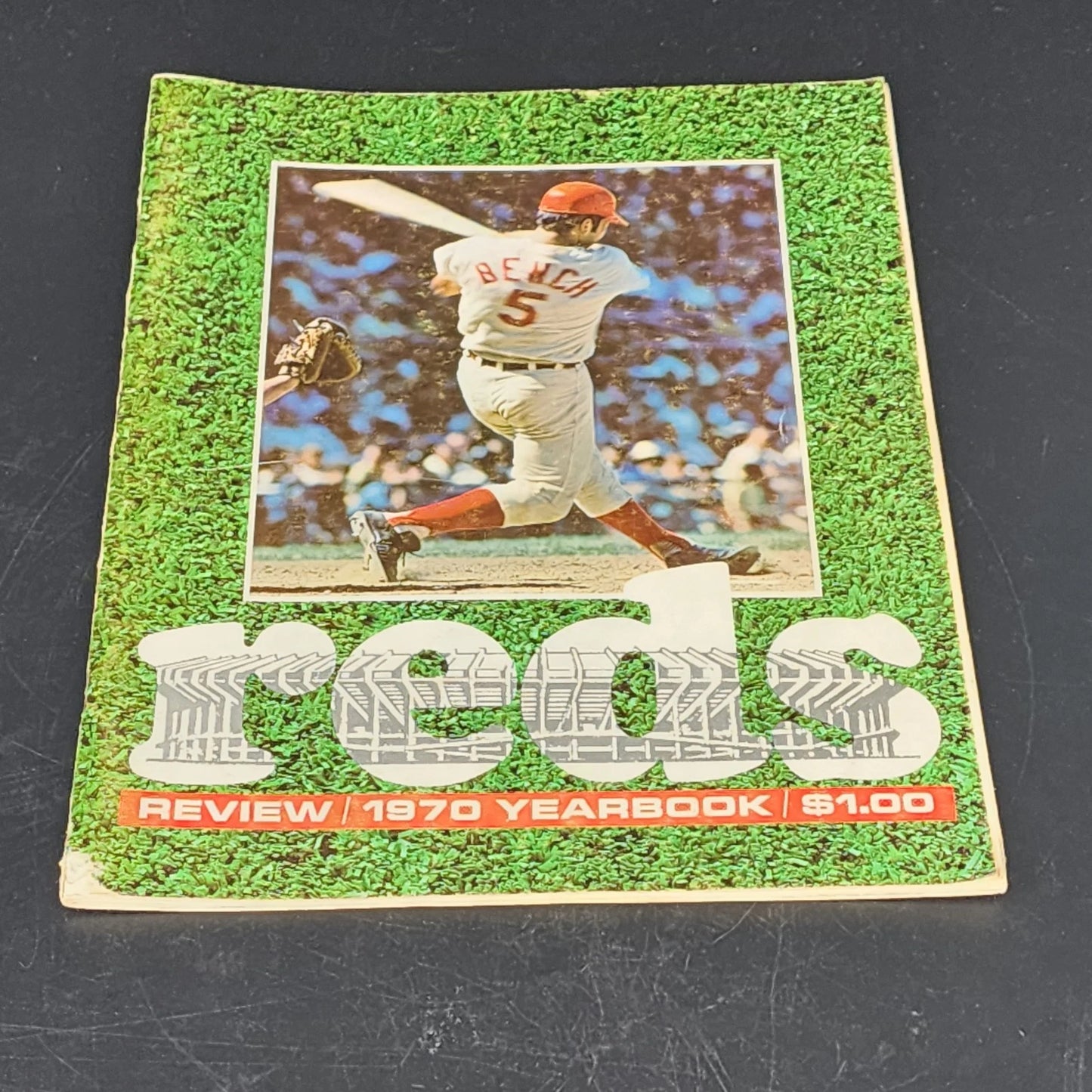 Cincinnati Reds 1970 yearbook Johnny Bench Pete Rose MLB