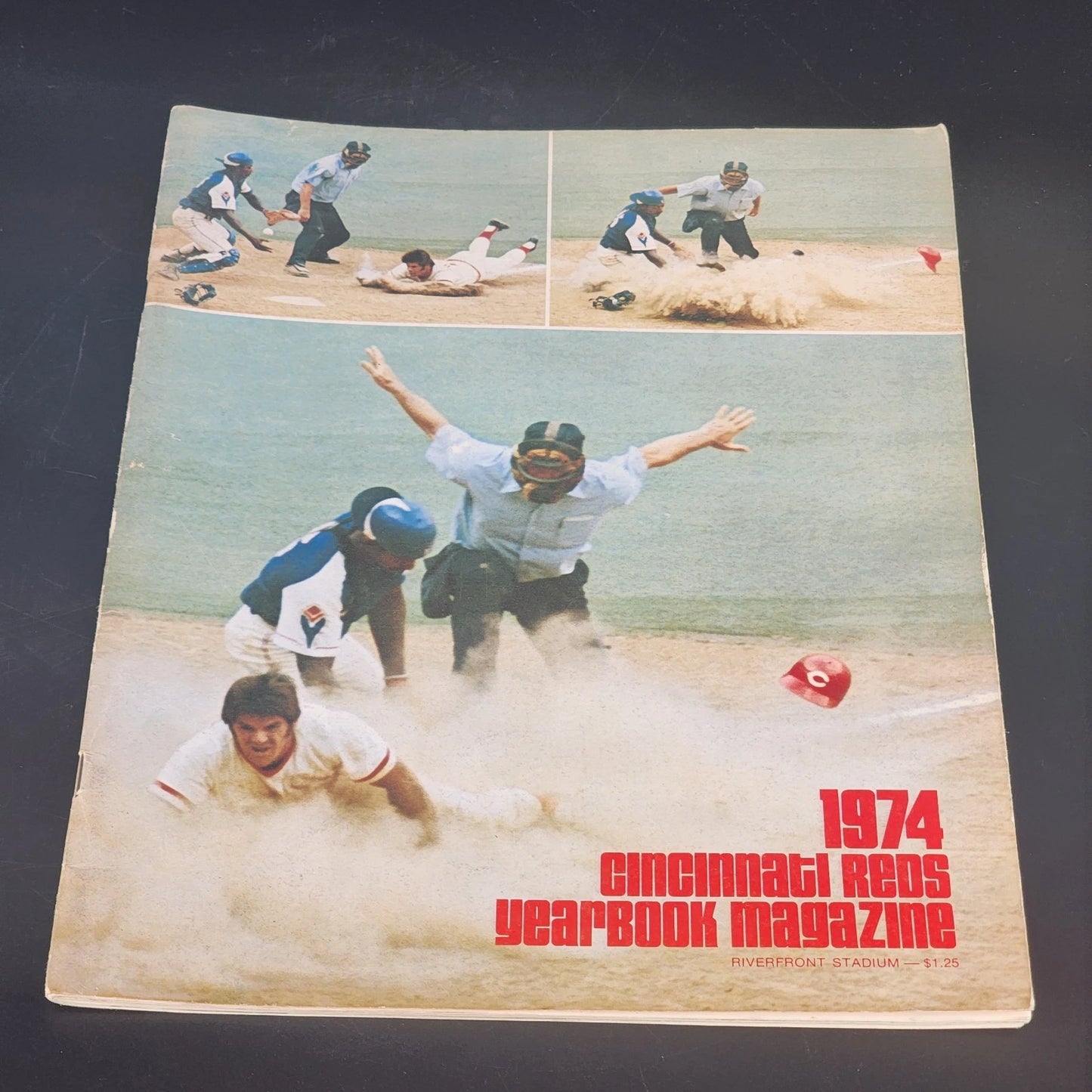 1974 cincinnati reds yearbook big red machine