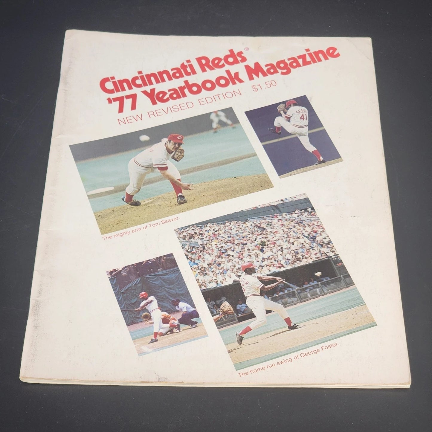 Cincinnati Reds 1977 yearbook Big Red Machine MLB magazine