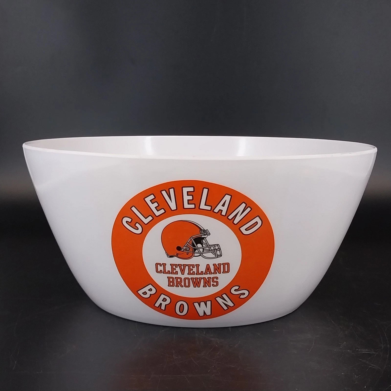 Official Cleveland Browns NFL ceramic serving bowl from 2010
