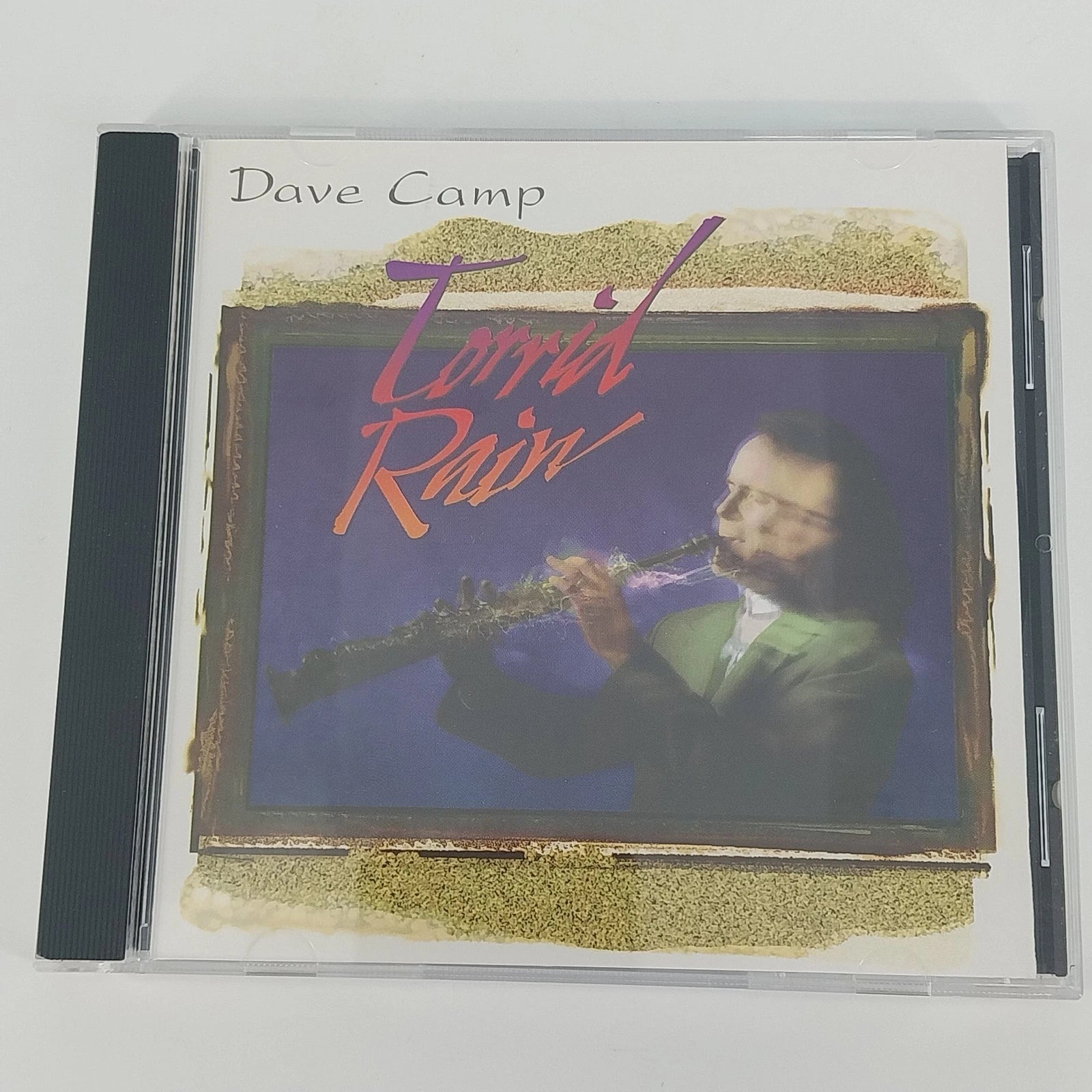 Dave Camp Torrid Rain 1996 Blue Orchid CD