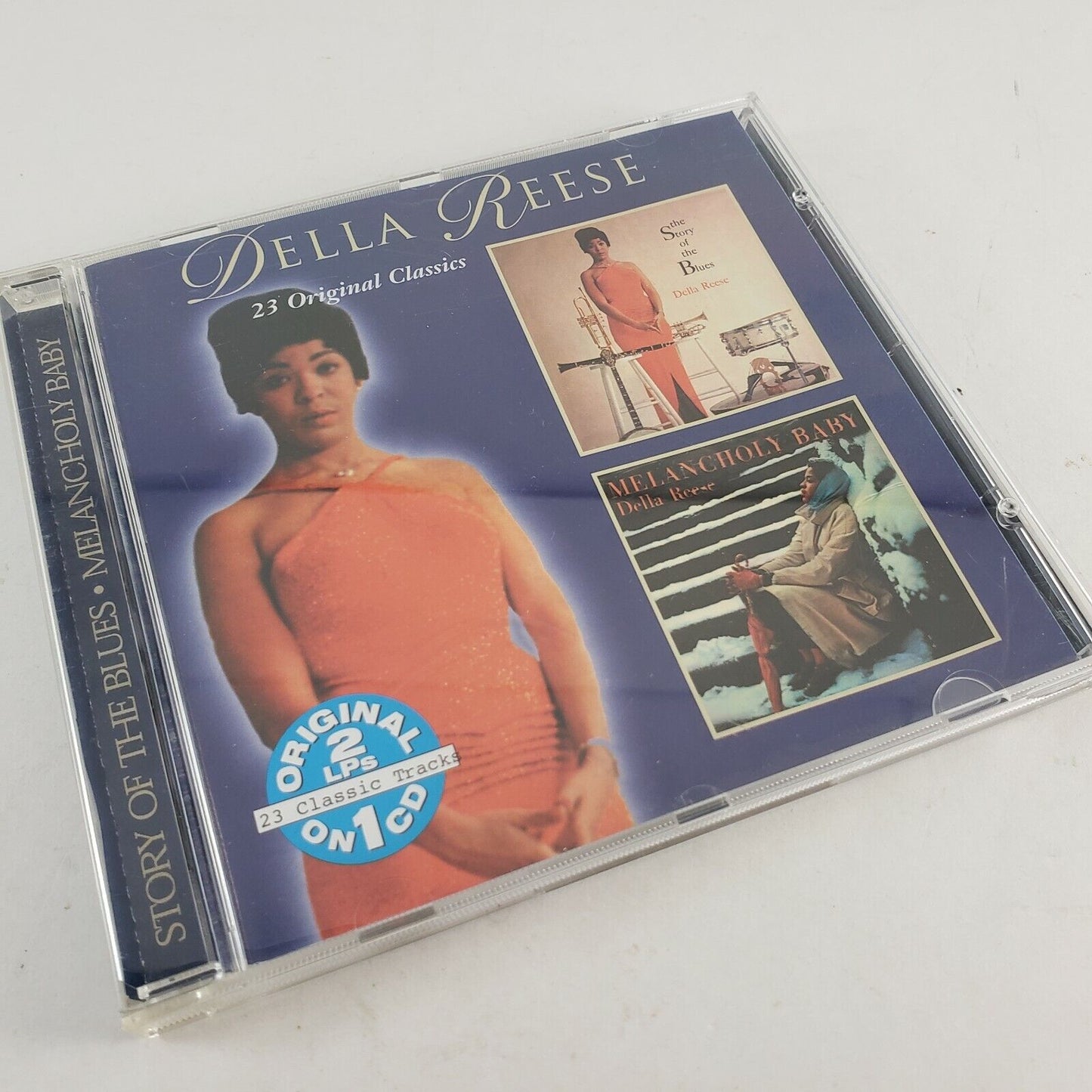 Della Reese Story of the Blues Melancholy Baby double CD