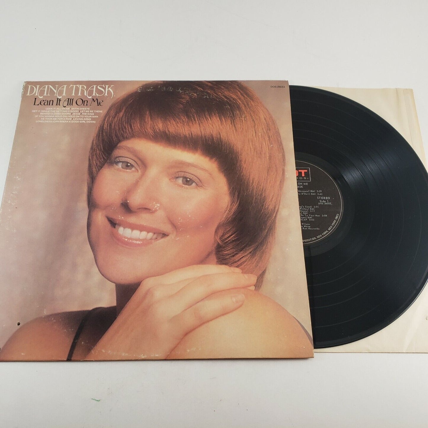 Diana Trask Lean It All On Me vinyl LP