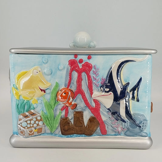 Disney Direct Finding Nemo aquarium ceramic cookie jar