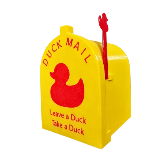 Magnetic Cruise Duck Mailbox with Flag Cabin Door Duck Game Accessory