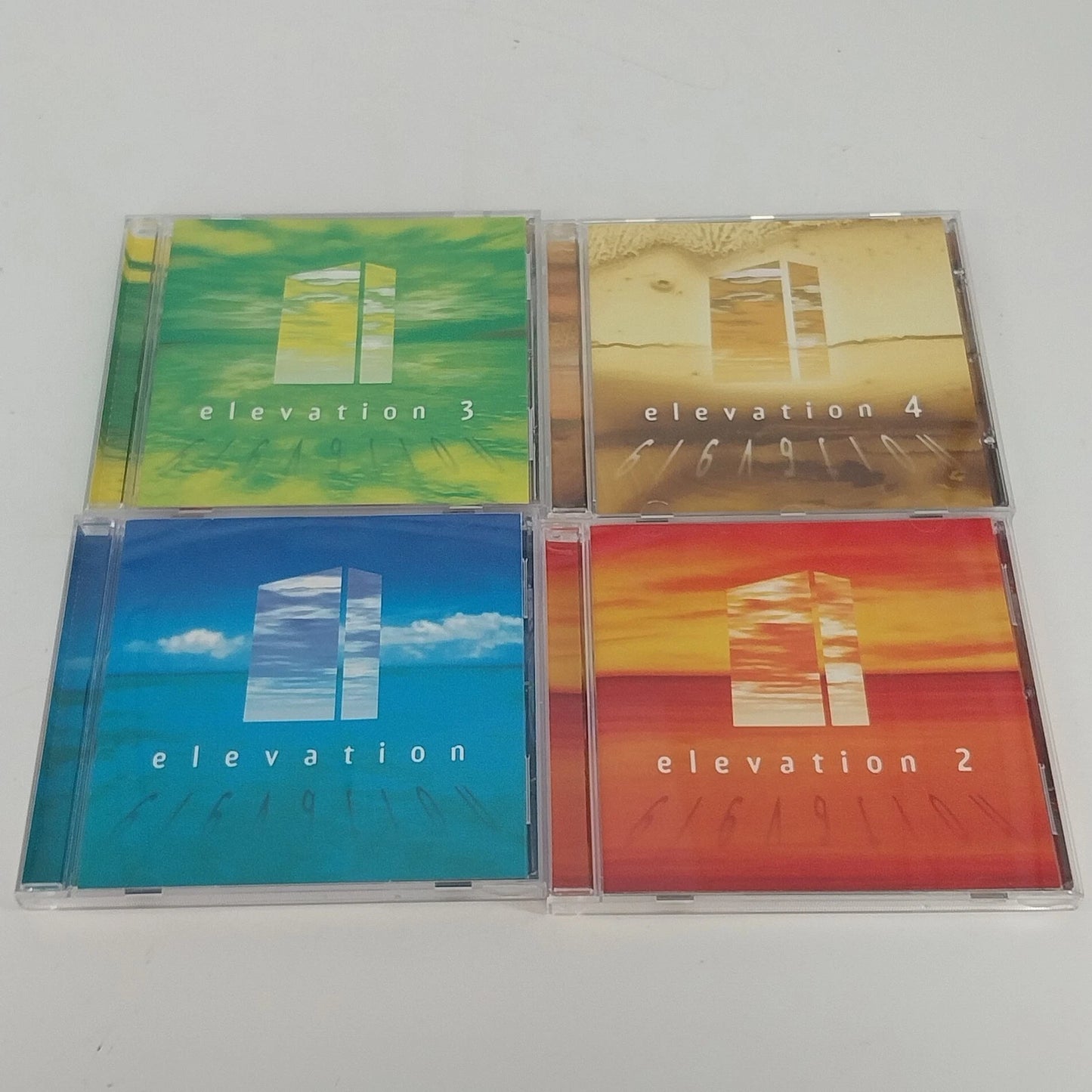 Earthtone Elevation 1 to 4 ambient New Age CD collection