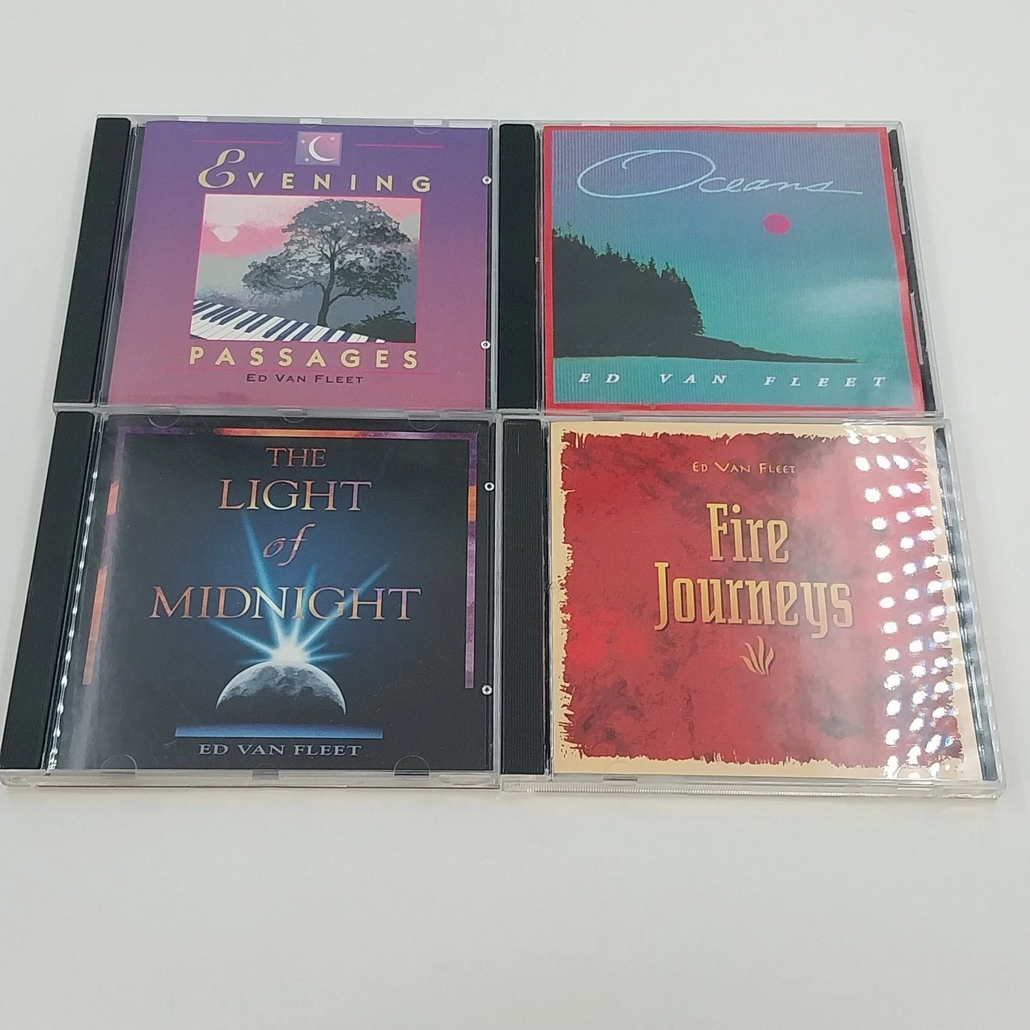 Ed Van Fleet four CD new age instrumental music collection