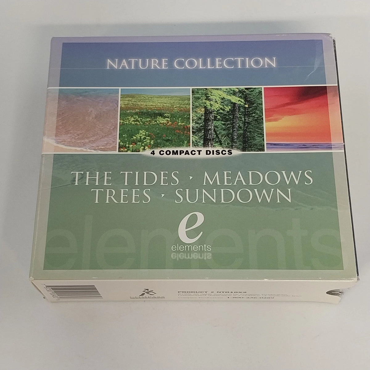 Elements Nature Collection 4 CD set Tides Meadows Trees Sundown