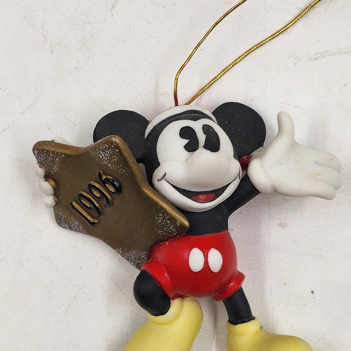 Vintage 1996 Enesco Mickey Mouse star ornament