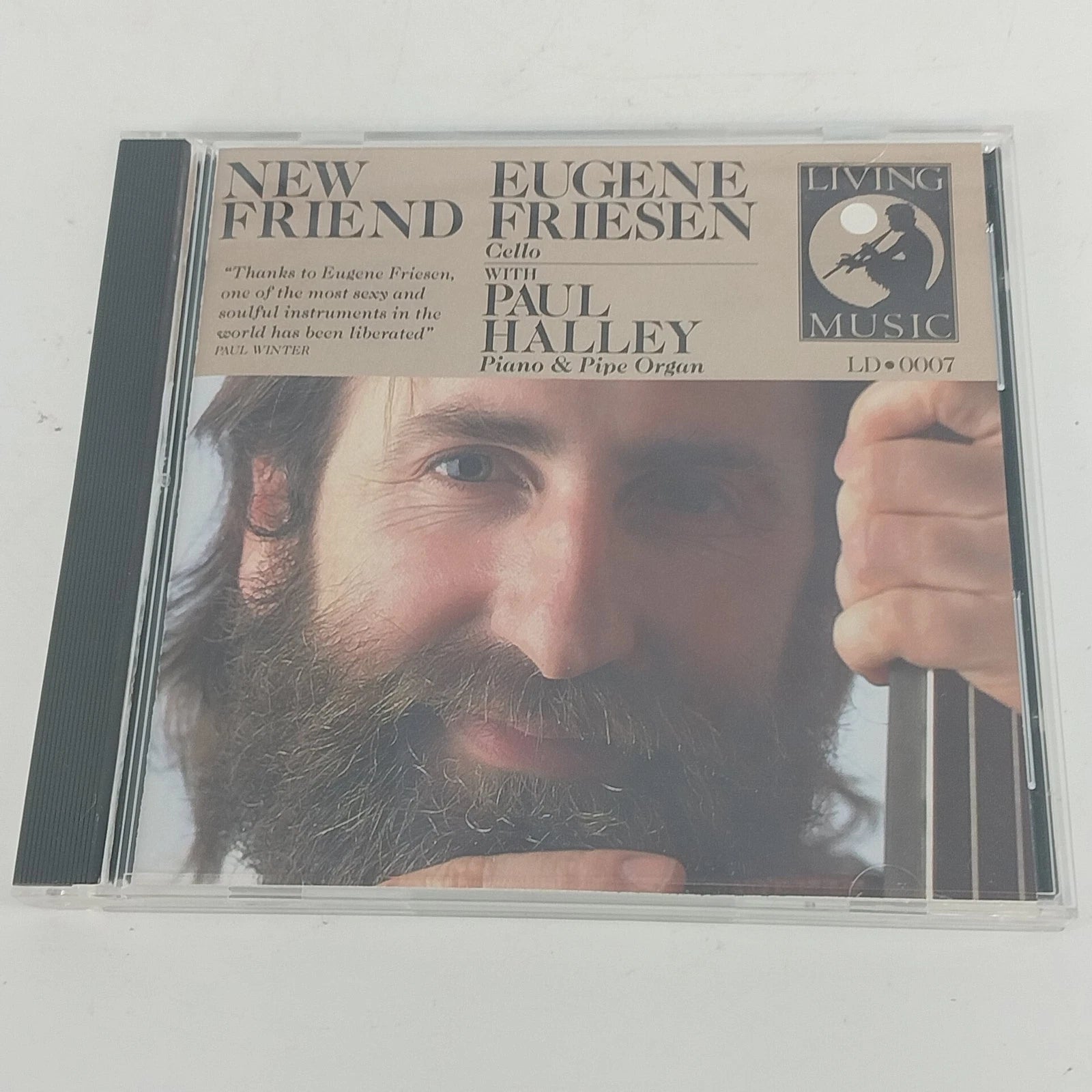 Eugene Friesen Paul Halley New Friend CD cello piano pipe organ music
