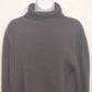 Faded Glory brown cable knit turtleneck sweater