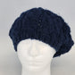 Falls Creek blue ribbed knit winter beanie hat