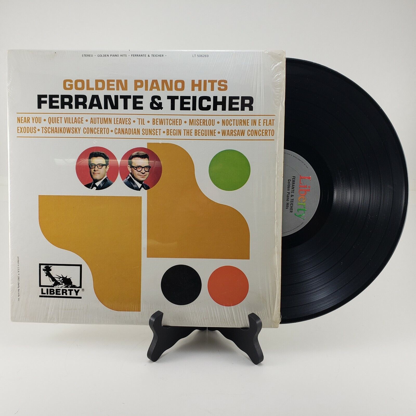 Ferrante and Teicher Golden Piano Hits 1962 stereo vinyl LP record
