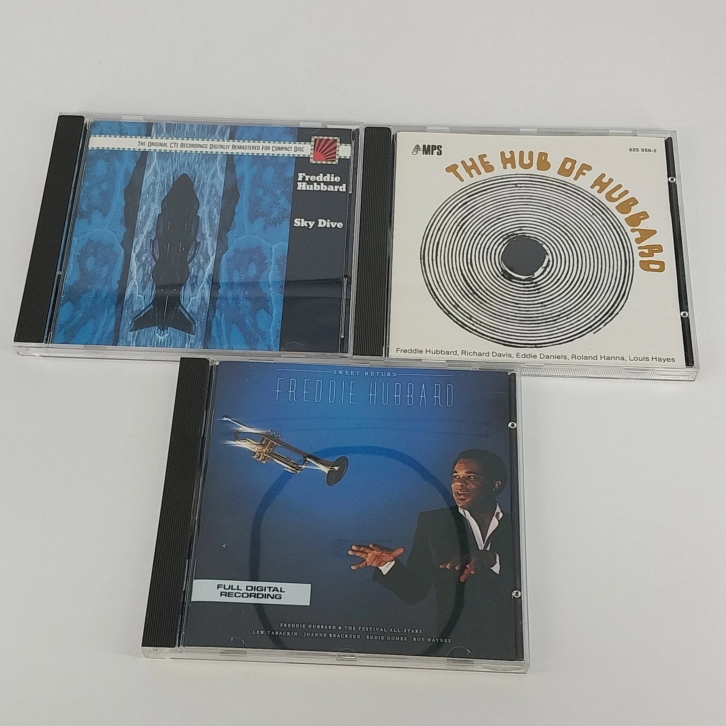 Freddie Hubbard 3 CD jazz album collection