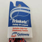 Red white and blue Freedom safety ID lanyard with Quik Pop breakaway clip