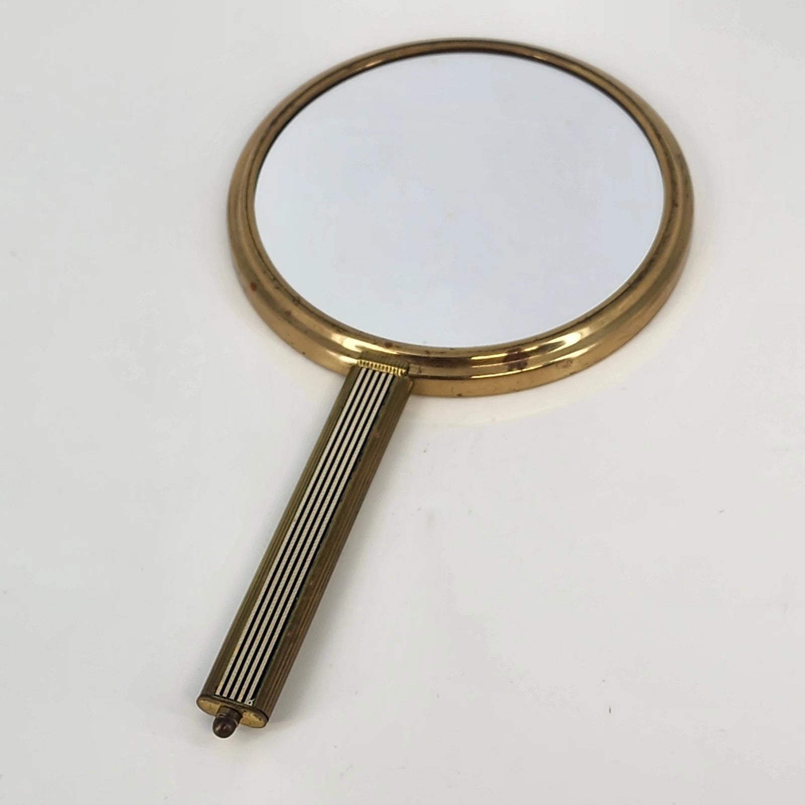 French Marie Antoinette hand mirror double sided 1920s