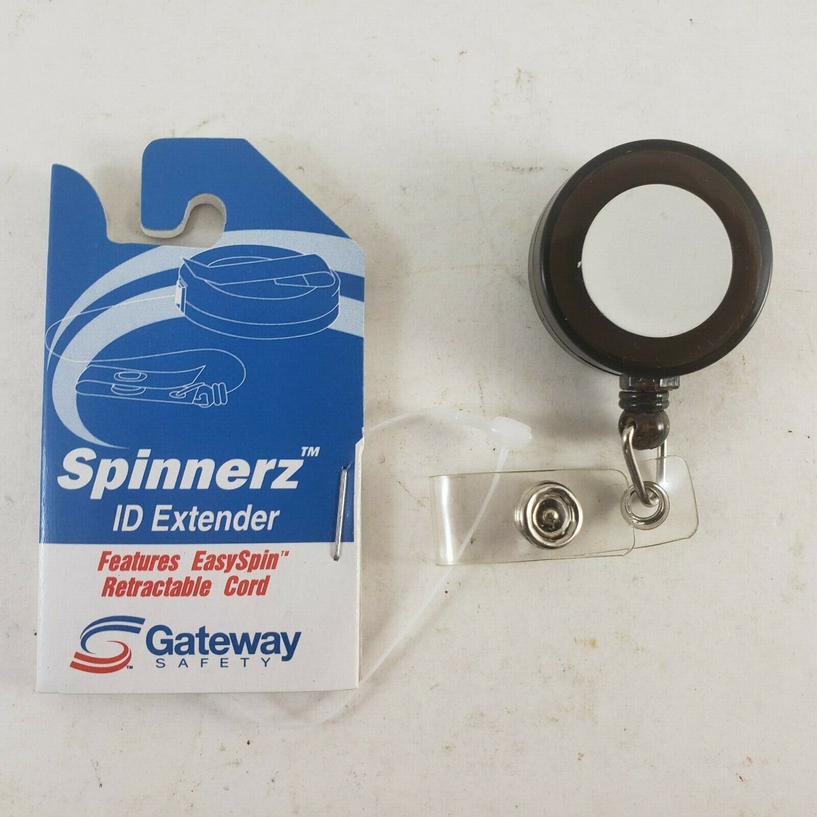 Gateway Safety Spinnerz retractable ID lanyard with belt clip