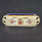 antique german porcelain celery tray cobalt blue gold roman scene