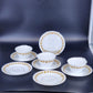 corelle butterfly gold cups saucers 9pc set