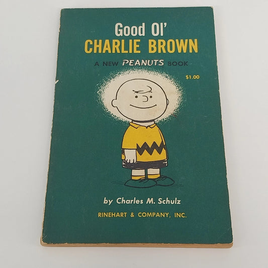 Good Ol' Charlie Brown Peanuts vintage paperback Charles Schulz