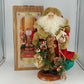 Grandeur Noel 1999 Santa Claus figure with original box