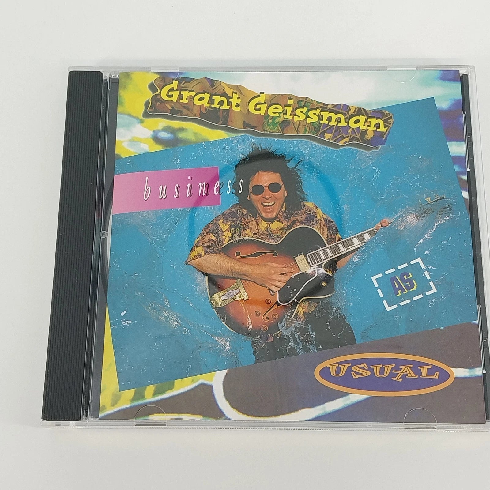 Grant Geissman Business As Usual 1995 contemporary jazz CD