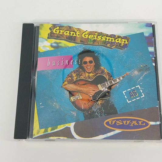 Grant Geissman Business As Usual 1995 contemporary jazz CD