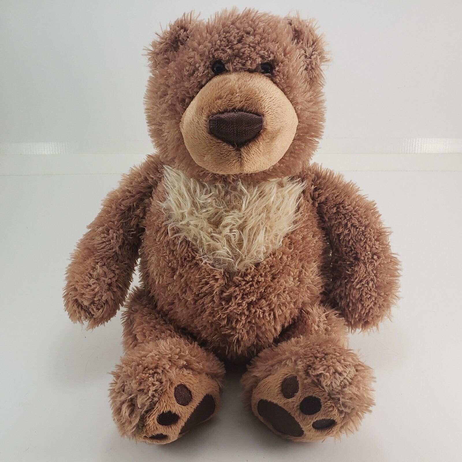 Gund Slumbers teddy bear 16 inch tan brown plush
