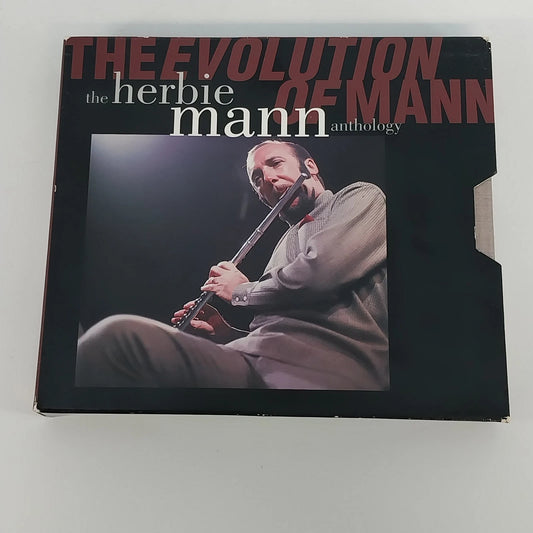 Herbie Mann The Evolution of Mann Anthology 2 CD set