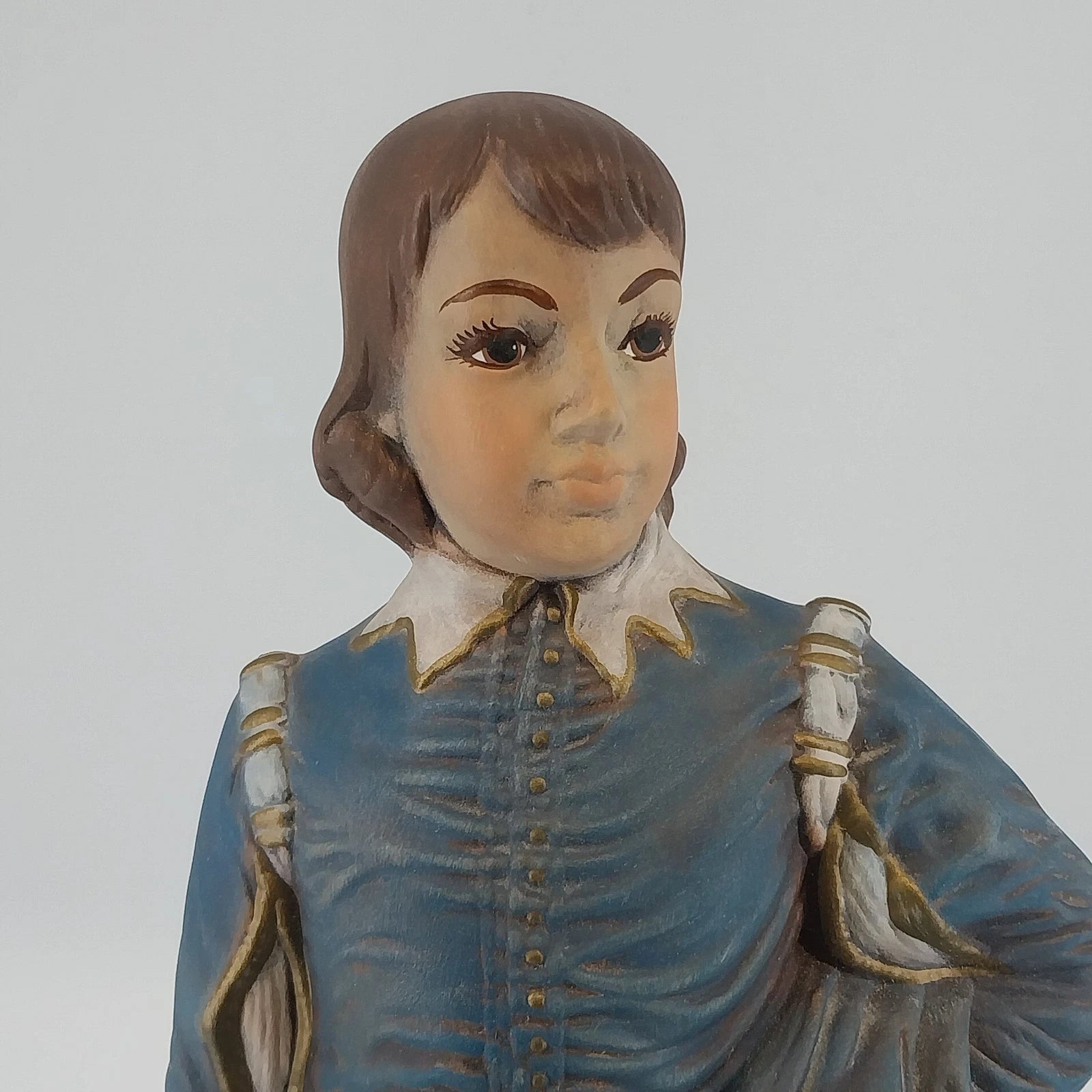 Holland Mold colonial boy ceramic figurine hand painted
