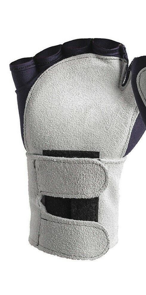 Impacto fingerless glove suede wrist support