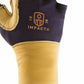 Impacto 704-20 fingerless glove with wrist support left hand