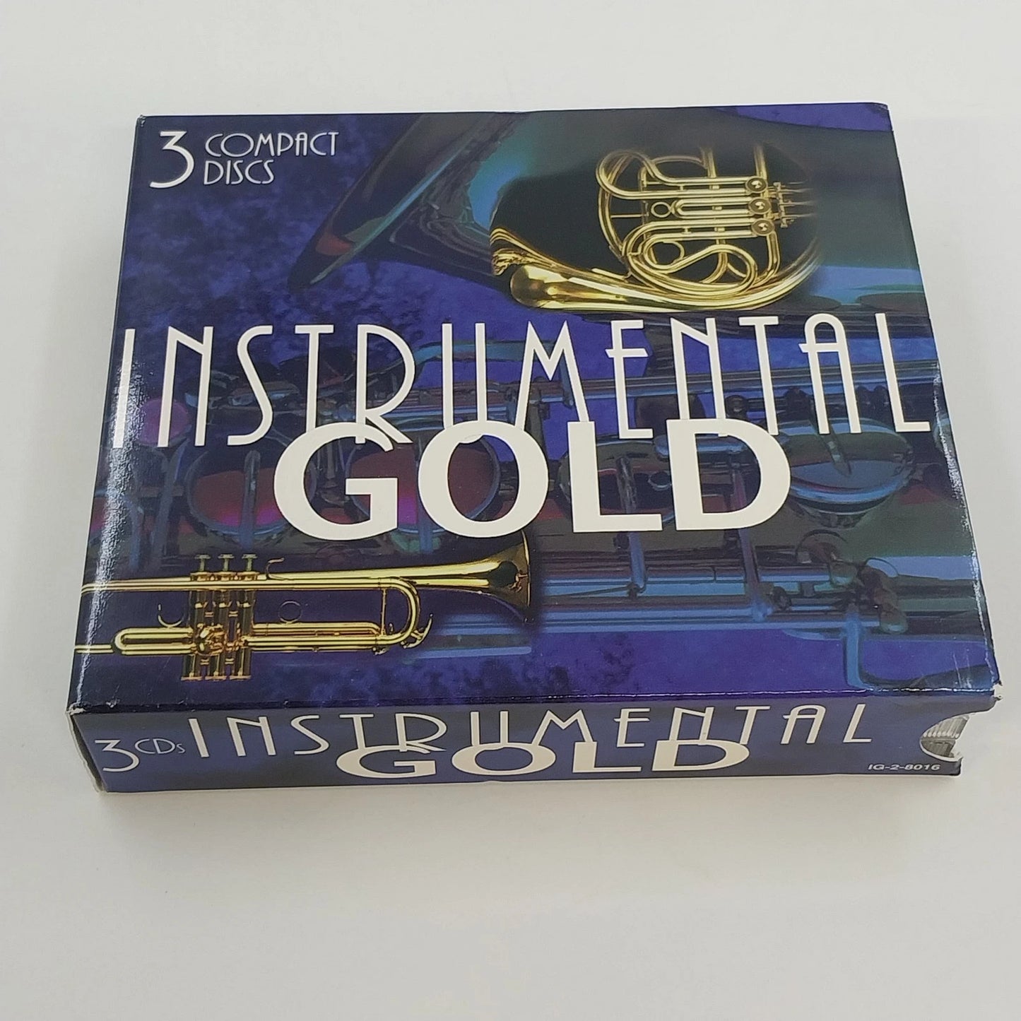 Instrumental Gold Sax Piano Trumpet 3 CD box set