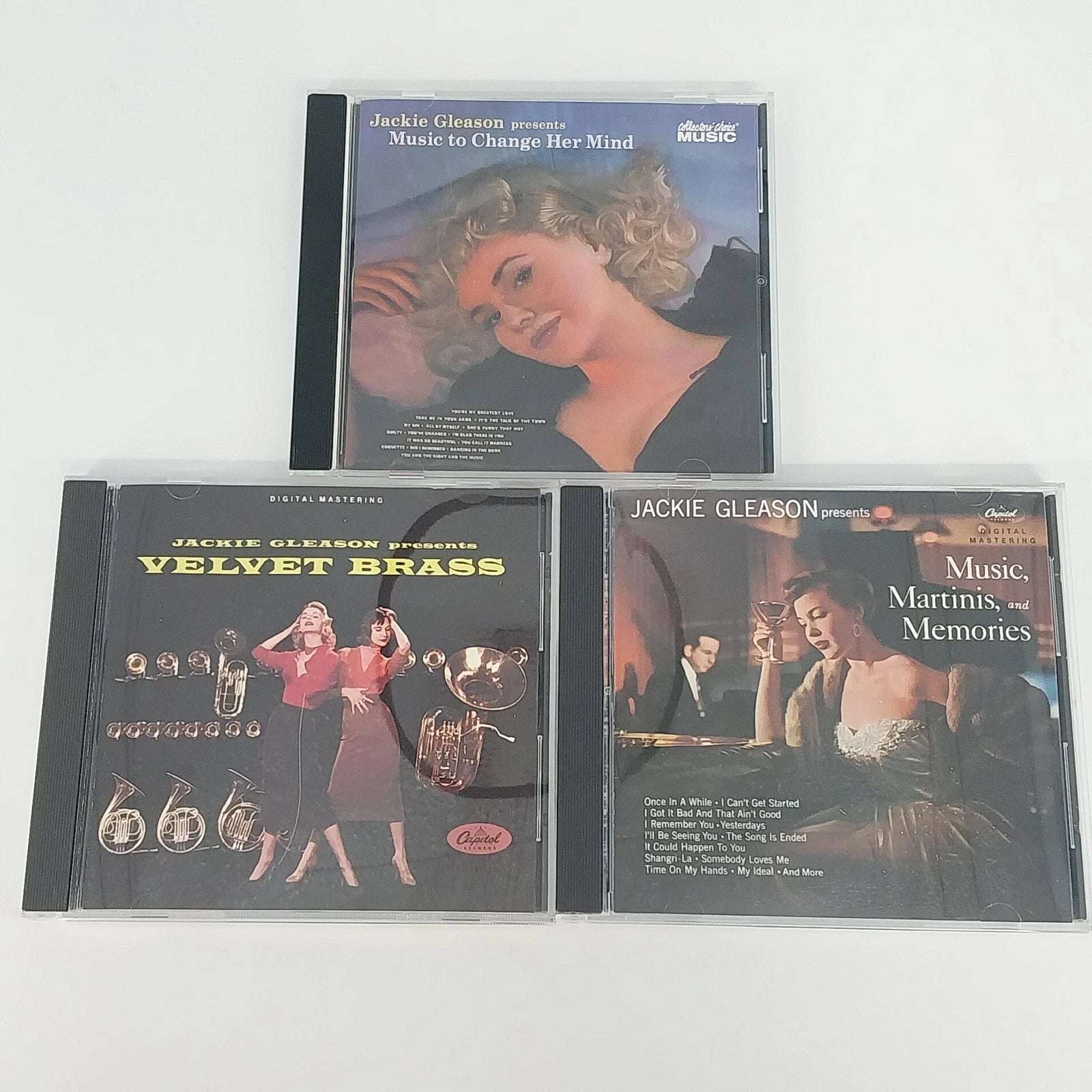 Jackie Gleason 3 CD collection easy listening albums