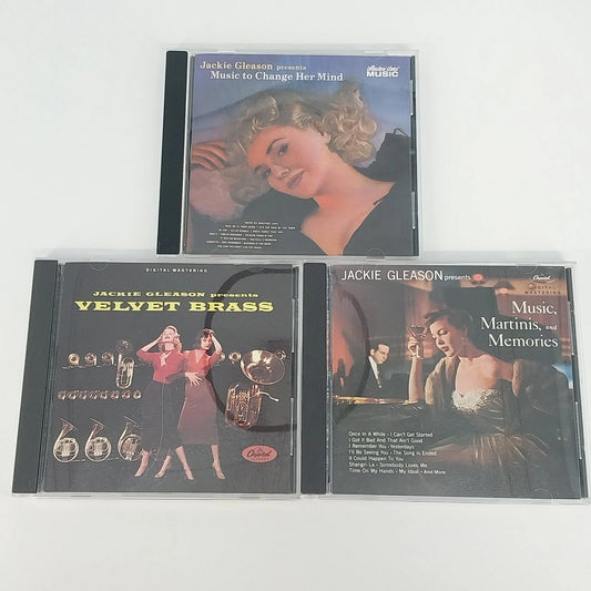 Jackie Gleason 3 CD collection easy listening albums