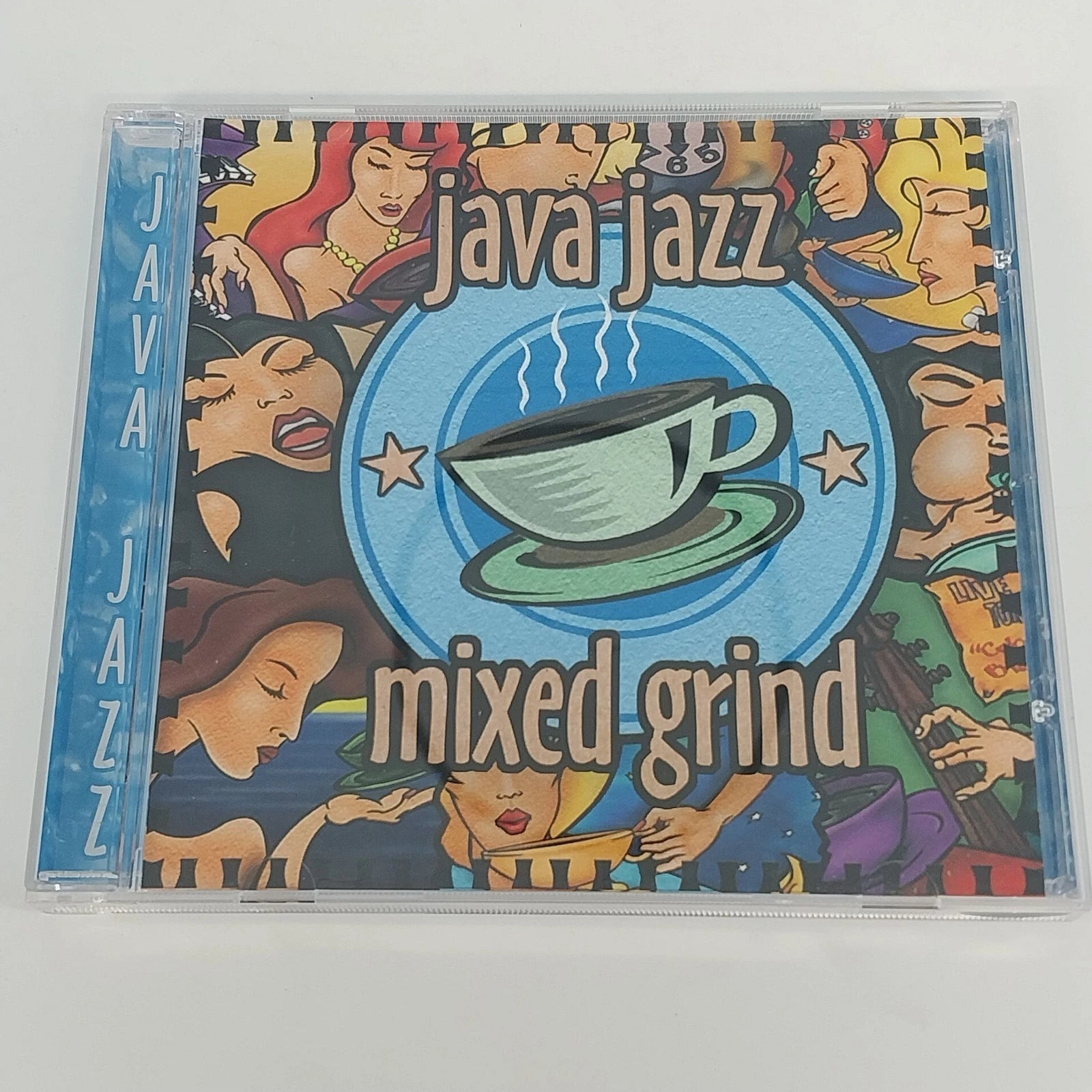 Java Jazz Mixed Grind CD smooth jazz instrumental album with original artwork