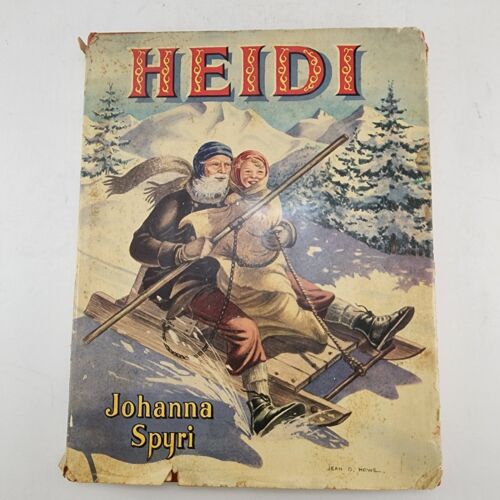 Heidi 1959 hardcover illustrated book Johanna Spyri