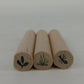 Vintage Judith Peg wooden rubber stamps with nature designs