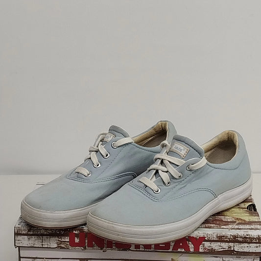 Keds baby blue canvas sneakers