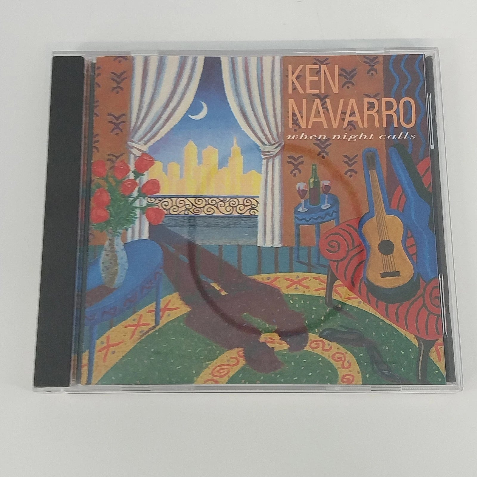 Ken Navarro When Night Calls 1996 smooth jazz CD with original artwork and jewel case