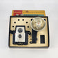 Kodak Brownie Starflex camera with box flash