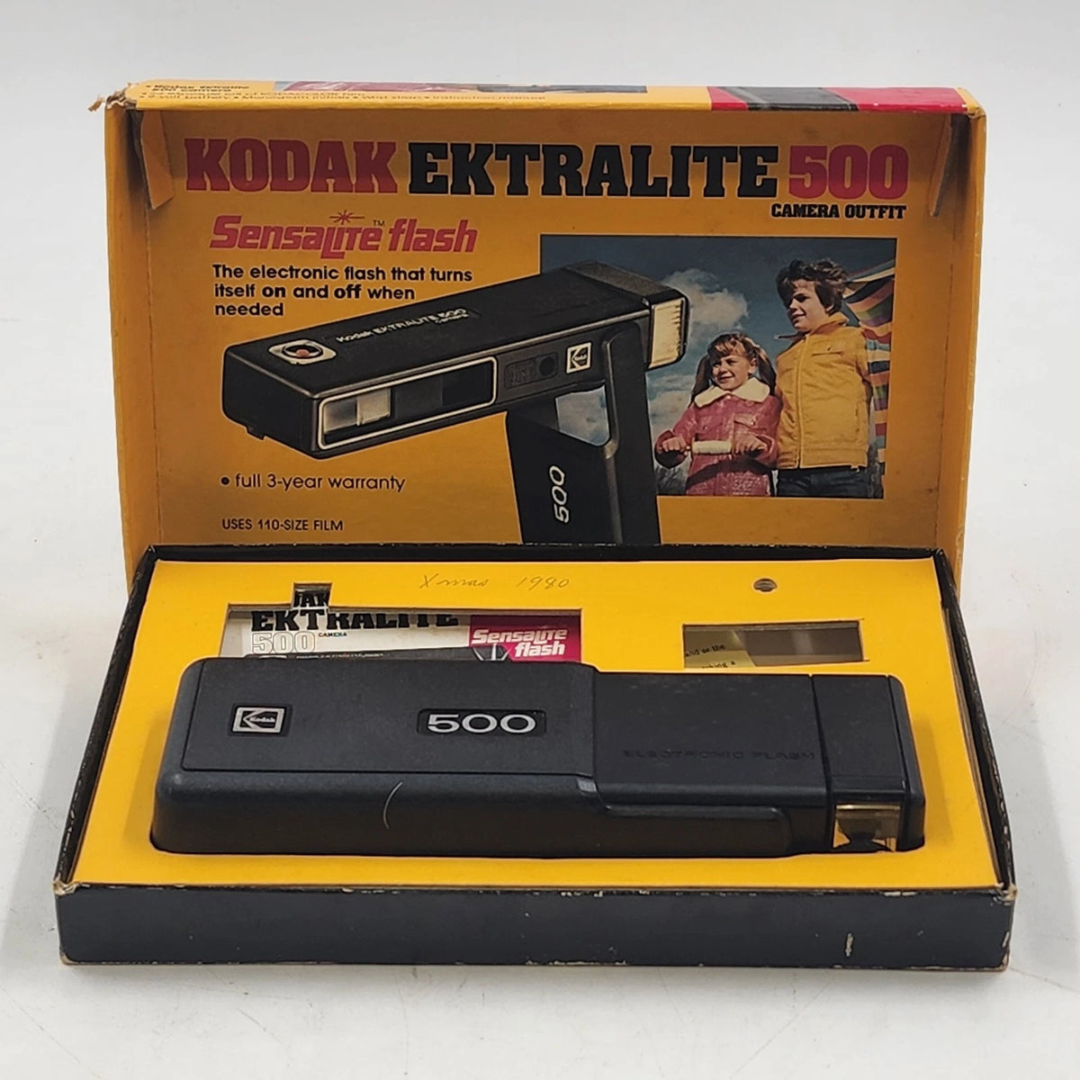 Kodak Ektralite 500 110 film camera with original box